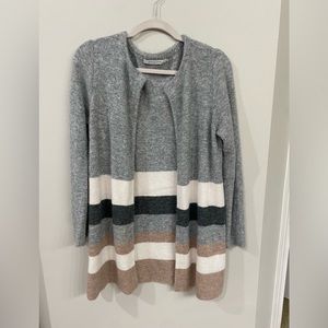 Women’s Stitches And Stripes Striped Cardigan Size Small